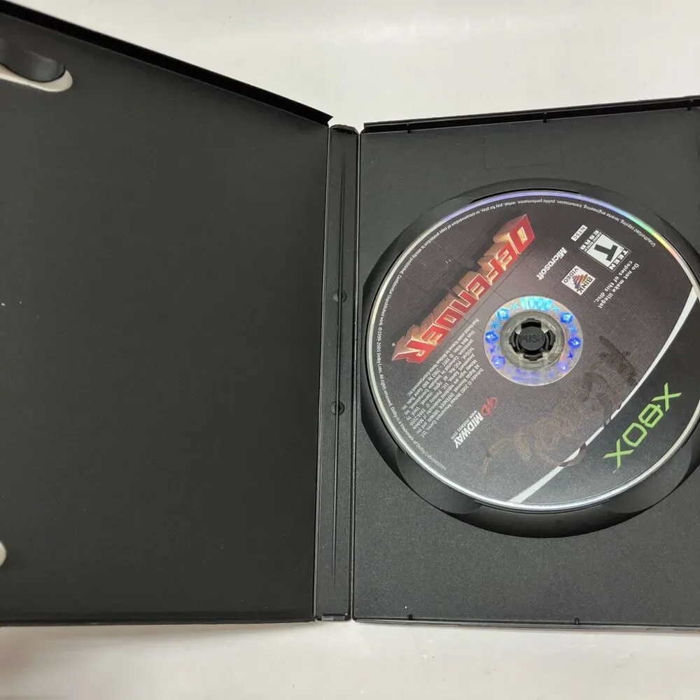 Defender (Original Microsoft Xbox, 2002) Missing Manual